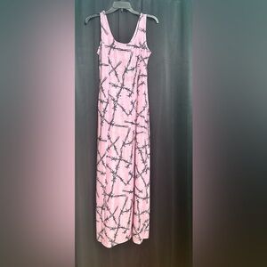 barbed wire maxi dress